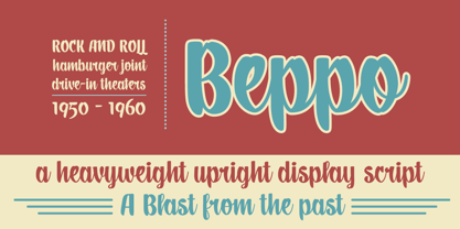 Beppo Brush Font Poster 1