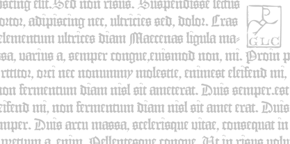 1456 Gutenberg B42 Pro Font Poster 2