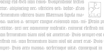 1462 Bamberg Font Poster 2