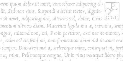 1543 Humane Petreius Font Poster 3