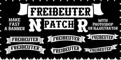 Freibeuter NR Font Poster 2