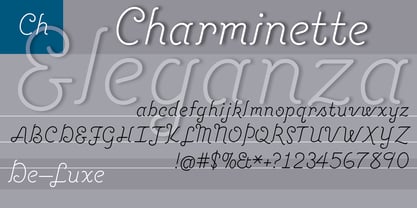 Charminette Font Poster 1