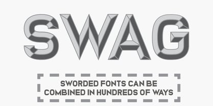 Sworded Font Poster 6