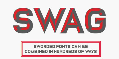 Sworded Font Poster 7