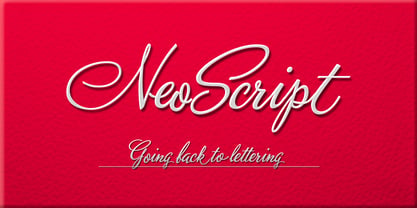 Neoscript Pro Font Poster 7