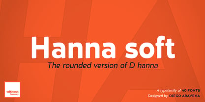 D Hanna Soft Font Poster 1