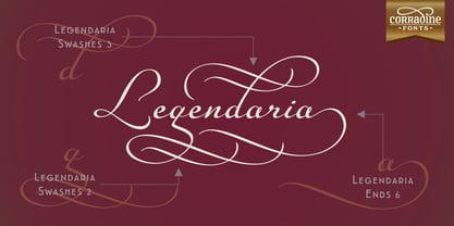 Legendaria Font Poster 3