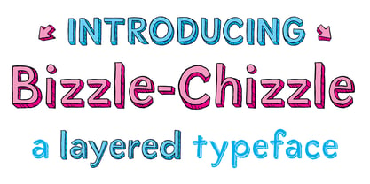 Bizzle-Chizzle Font Poster 1
