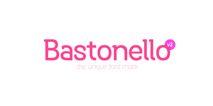Bastonello Font Poster 1