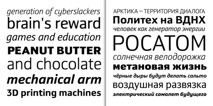 Yefimov Sans Font Poster 2