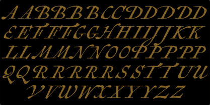 Antiquarian Scribe Font Poster 2