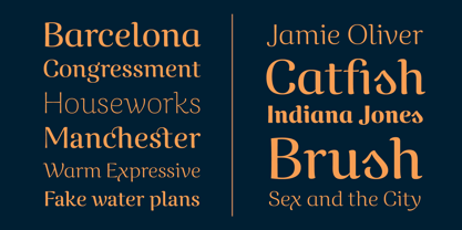 Caturrita Display Font Poster 6