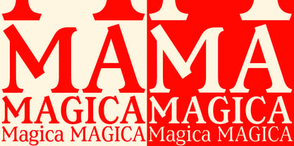 Magica Font Poster 3