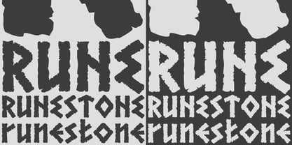 Runestone Font Poster 2