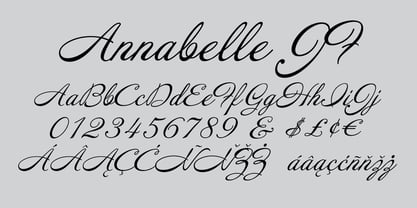 Annabelle JF Font Poster 1