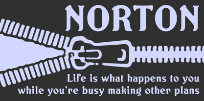 Norton Font Poster 1