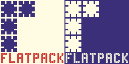 FlatPack Fuente Póster 2