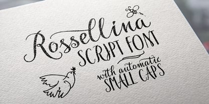 Rossellina Font Poster 1