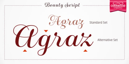 Beauty Script Font Poster 1