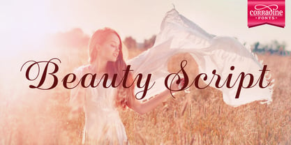 Beauty Script Fuente Póster 5