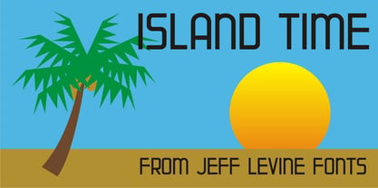 Island Time JNL Fuente Póster 1