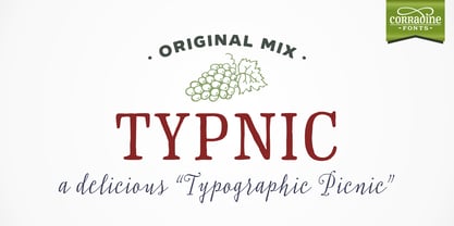 Typnic Font Poster 1