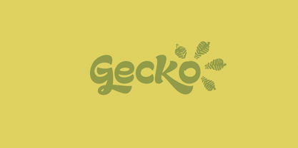 Gecko Font Poster 1