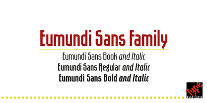 Eumundi Sans Font Poster 2
