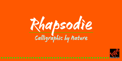 Rhapsodie Font Poster 1