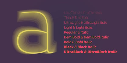 Zosimo Std Font Poster 3