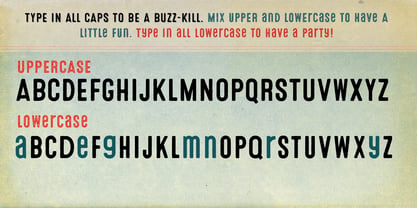 Microbrew Unicase Font Poster 7