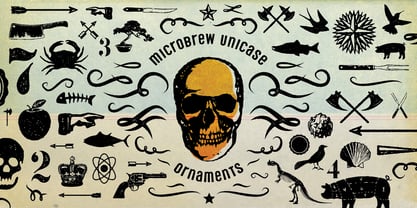 Microbrew Unicase Font Poster 5