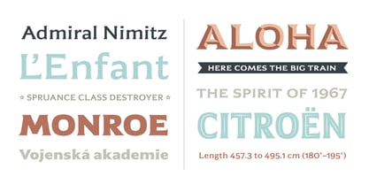 Emeritus Font Poster 4