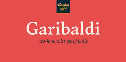 Garibaldi Font, Webfont & Desktop