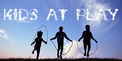 Kids At Play Font Poster 1