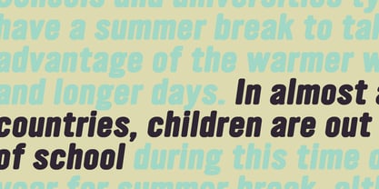 YWFT Ultramagnetic Font Poster 2