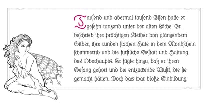 Elfen Fraktur Font Poster 5