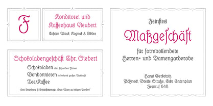 Elfen Fraktur Font Poster 7