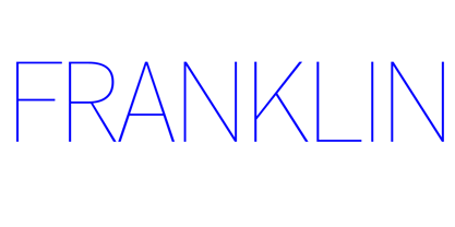 Tee Franklin Font Poster 2