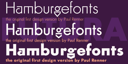 Futura Classic Font Poster 2