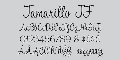Tamarillo JF Font Poster 1