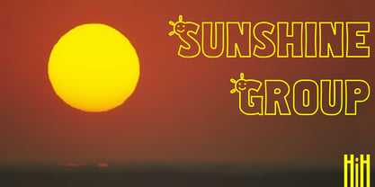 Sunshine Group Font Poster 1