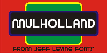 Mulholland JNL Font Poster 1