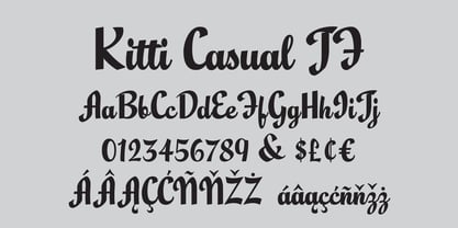 Kitti Casual JF Font Poster 1