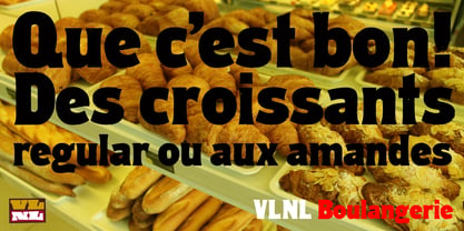 VLNL Boulangerie Font Poster 2