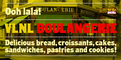 VLNL Boulangerie Font Poster 3