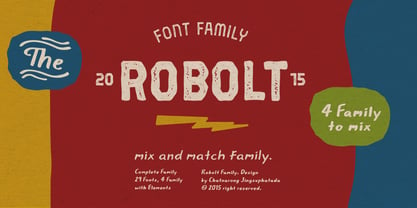 Robolt Font Poster 1