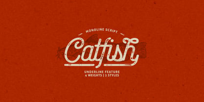 Catfish Font Poster 1