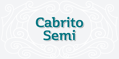 Cabrito Semi Font Poster 1