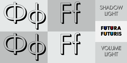 Futura Futuris Font Poster 4